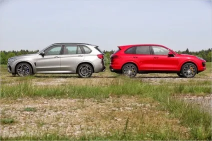 Тест-драйв bmw x5 m проти porsche cayenne turbo s (cayenne) Тест-драйв bmw x5 m проти porsche cayenne turbo s