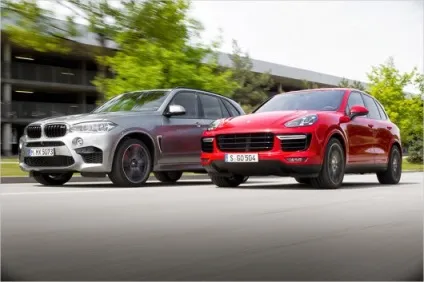 Тест-драйв bmw x5 m проти porsche cayenne turbo s (час) Тест-драйв bmw x5 m проти porsche cayenne turbo s
