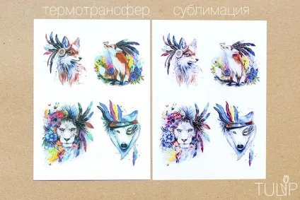 Термотрансфер vs сублімація