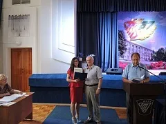 Вручення дипломів бакалаврам ХТФ