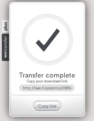 Wetransfer - сервіс обміну файлами, блог Семмі (Upload секунд Download) Wetransfer - сервіс обміну файлами, блог Семмі