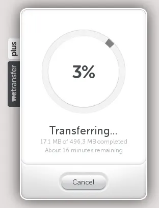 Wetransfer - сервіс обміну файлами, блог Семмі (файлами) Wetransfer - сервіс обміну файлами, блог Семмі
