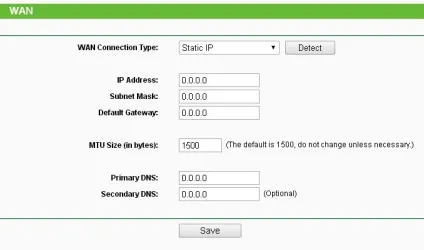 Wan (глобальна комп'ютерна мережа) на роутері tp-link, зробимо самі