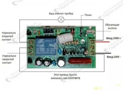 Wireless radio remote control