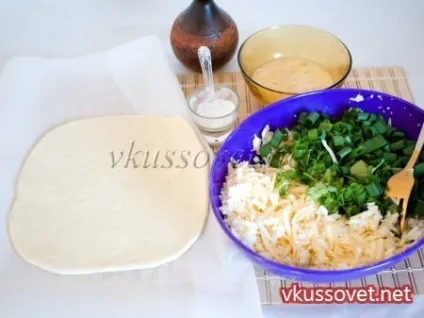 Хачапурі з листкового тіста, рецепт з фото покроковий (з листкового тіста) Хачапурі з листкового тіста, рецепт з фото покроковий