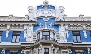 Югендстиль, latvia travel