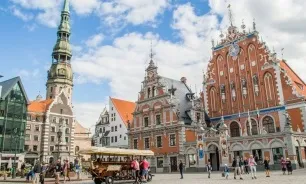 Югендстиль, latvia travel