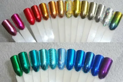 Хром на ногтях- покрокове створення chrome манікюру, фото і відео (нігтях) Хром на ногтях- покрокове створення chrome манікюру, фото і відео