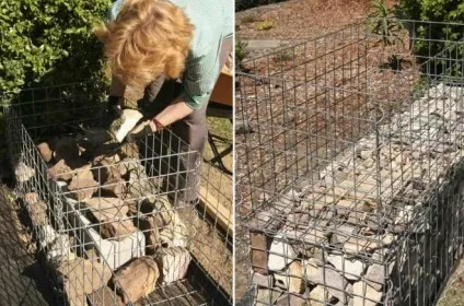 Огорожа з габіонів своїми руками як зробити паркан із сітки і каменю (габіонів) Огорожа з габіонів своїми руками як зробити паркан із сітки і каменю