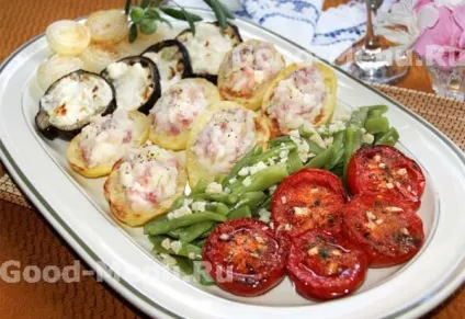 Запечені в духовці овочі - рецепт з покроковими фото (запечені) Запечені в духовці овочі - рецепт з покроковими фото