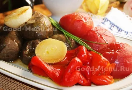 Запечені в духовці овочі - рецепт з покроковими фото (запечені духовці овочі) Запечені в духовці овочі - рецепт з покроковими фото