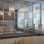 Дзеркальні двері для шафи-купе, design m2 (дизайн шаф-купе) Дзеркальні двері для шафи-купе, design m2