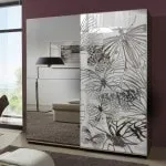 Дзеркальні двері для шафи-купе, design m2 (шафи-купе) Дзеркальні двері для шафи-купе, design m2