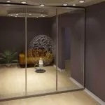 Дзеркальні двері для шафи-купе, design m2 (дизайн меблів для спальні) Дзеркальні двері для шафи-купе, design m2