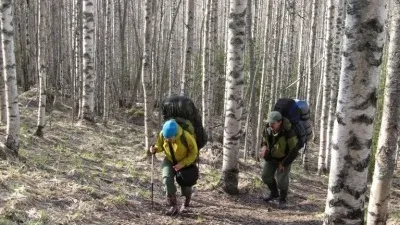 Загублений світ Воттоваара, свій маршрут (метрів рівнем моря) Загублений світ Воттоваара, свій маршрут
