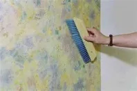 Рідкі шпалери нанесення на стелю і стіни; як правильно клеїти рідкі шпалери, який їхній витрата, і як (шпалери) Рідкі шпалери нанесення на стелю і стіни; як правильно клеїти рідкі шпалери, який їхній витрата, і як