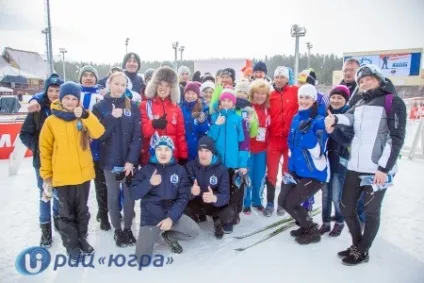 Зірки біатлону показали майстер-клас хлопцям з Ямалу і Югри