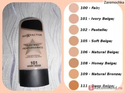 Тональна основа max factor lasting performance - «ідеальне маскування! Приховає від сторонніх очей