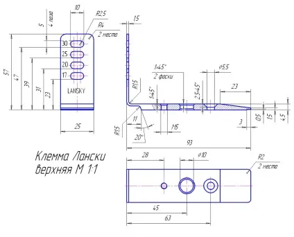 Точилка для ножів своїми руками - копія lansky, зроби сам на (ножів) Точилка для ножів своїми руками - копія lansky, зроби сам на
