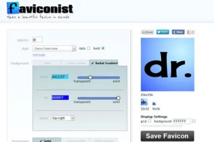 5 Інструментів створення favicon