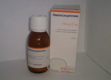 Амоксицилін »при ангіні у дітей і дорослих