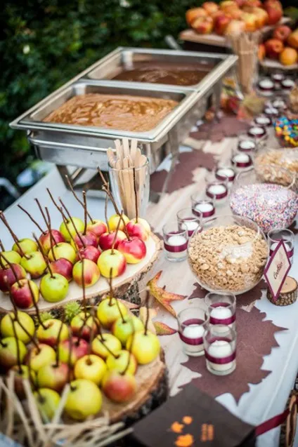 Альтернатива candy-bar на весіллі чим здивувати гостей