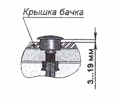 Арматура для зливного бачка, монтаж кришки унітазу (зливного) Арматура для зливного бачка, монтаж кришки унітазу