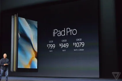 Apple представила ipad pro, найбільший планшет компанії, новини та огляди ipad на
