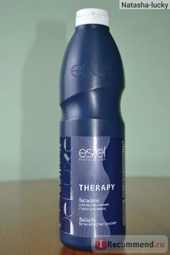 Бальзам для вирівнювання структури волосся estel therapy - «відгук-застереження про проф догляд за (волосся) Бальзам для вирівнювання структури волосся estel therapy - «відгук-застереження про проф догляд за