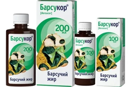 Борсуковий жир в капсулах і рідкий, інструкція із застосування і відгуки