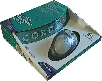 Бездротова оптична миша logitech cordless mouseman optical