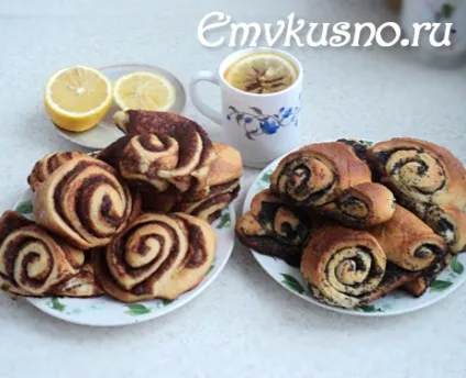 Булочки з корицею і маком - емвкусно (булочки) Булочки з корицею і маком - емвкусно
