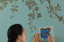Трафарети для фарбування стін своїми руками як виконувати малюнки (руками) Трафарети для фарбування стін своїми руками як виконувати малюнки