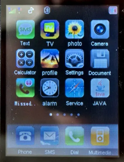 Touch phone - китайський клон iphone