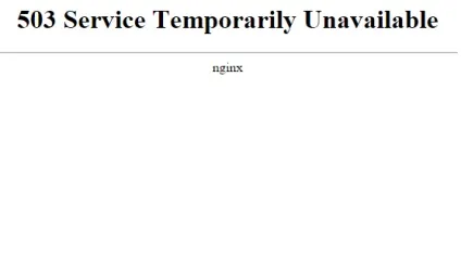 Що помилка означає 503 service temporarily unavailable (значить) Що помилка означає 503 service temporarily unavailable