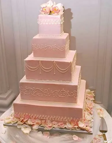 Квіткові композиції на весільних тортах - домашній hand-made