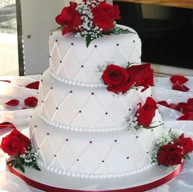 Квіткові композиції на весільних тортах - домашній hand-made