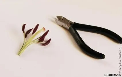 Квітка лілія з японської глини deco - квіти з полімерної глини - полімерна глина - каталог статей (квітка) Квітка лілія з японської глини deco - квіти з полімерної глини - полімерна глина - каталог статей