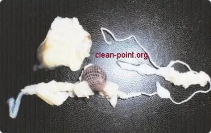 Що витягує тампон clean point і що виходить з тампоном (clean) Що витягує тампон clean point і що виходить з тампоном