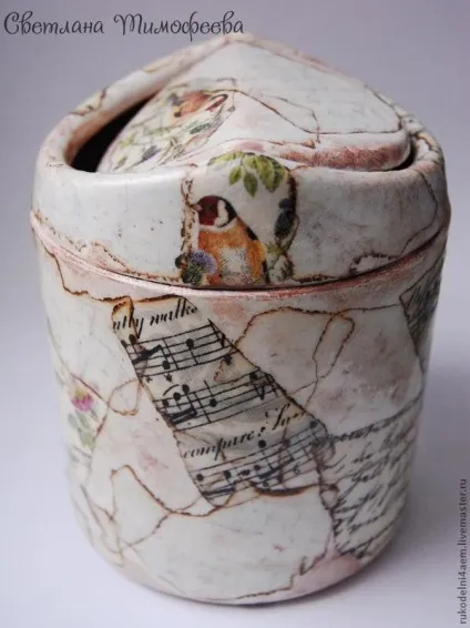 Декупаж на пластмасі пташка співоча - ярмарок майстрів - ручна робота, handmade (майстер-клас) Декупаж на пластмасі пташка співоча - ярмарок майстрів - ручна робота, handmade