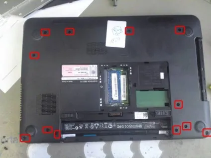 Dell inspiron m5110, розбирання, чистка, заміна hdd (dell) Dell inspiron m5110, розбирання, чистка, заміна hdd