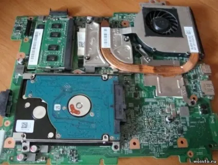 Dell inspiron n5110 очищення від пилу і заміна термопасти (n5110) Dell inspiron n5110 очищення від пилу і заміна термопасти