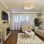 Дизайн маленької вітальні з каміном (50 фото прикладів) (маленької) Дизайн маленької вітальні з каміном (50 фото прикладів)