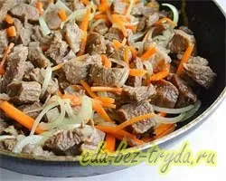 Домашня локшина з яловичиною рецепт з фото