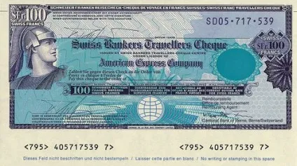 Дорожній чек що це таке, american express, цінний папір (таке) Дорожній чек що це таке, american express, цінний папір