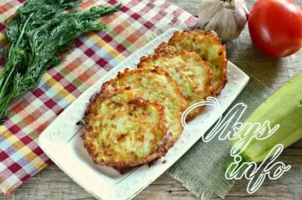 Деруни з кабачків рецепт з фото (апетитну рум'яну випічку) Деруни з кабачків рецепт з фото