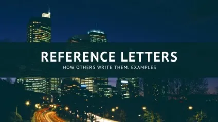 Employment reference letter