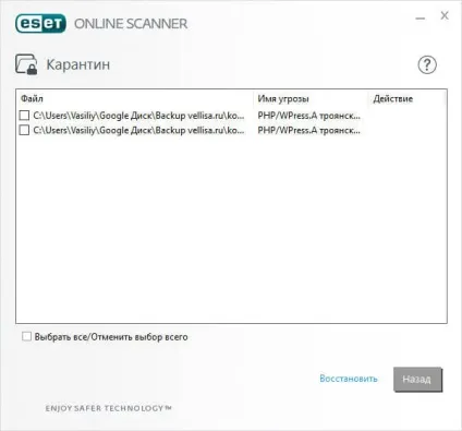 Eset online scanner для перевірки на віруси онлайн (перевірка на віруси онлайн) Eset online scanner для перевірки на віруси онлайн