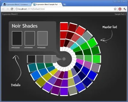Expression blend, основні особливості роботи