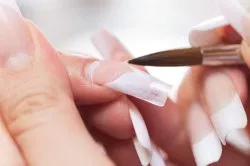 Френч на акрилових нігтях